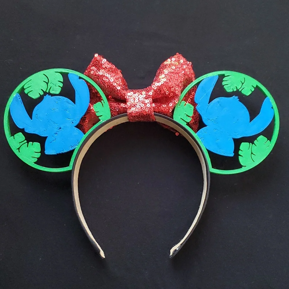 Disney Stitch Ears Headband - Picture 2 of 8